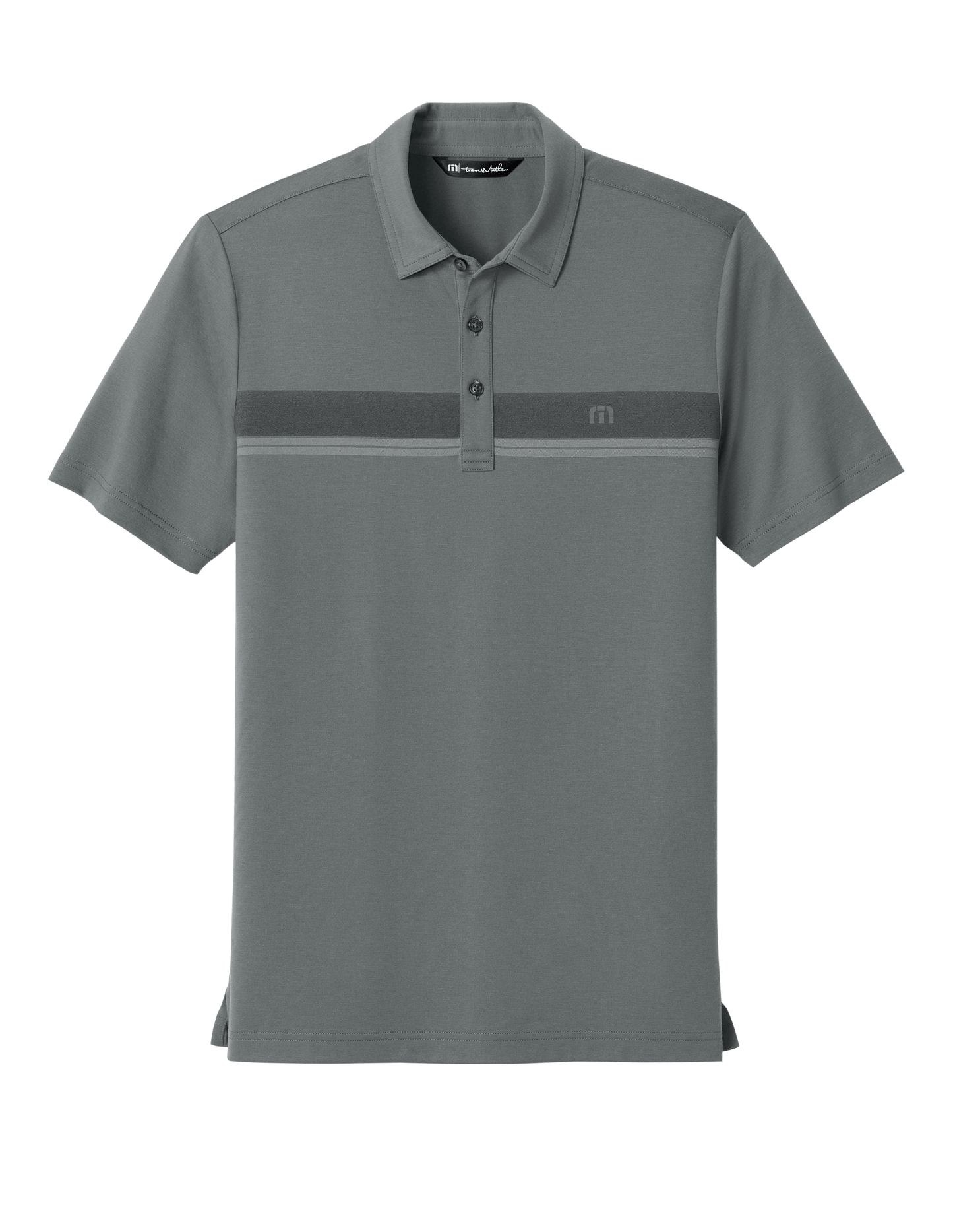 TravisMathew Polos S / Quiet Shade Grey TravisMathew - Men's Glenview Stripe Polo