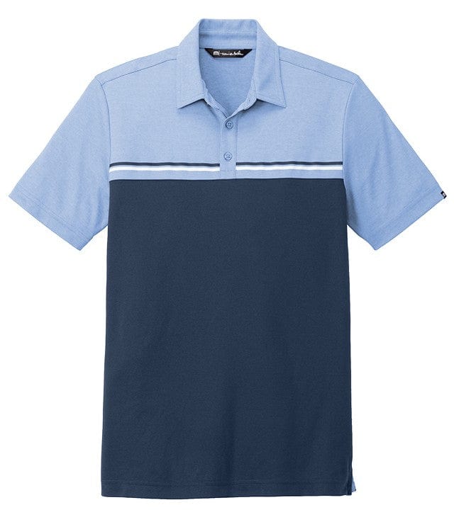TravisMathew Polos S / Riviera Heather/Blue Nights TravisMathew - Men's Sunset Blocked Polo