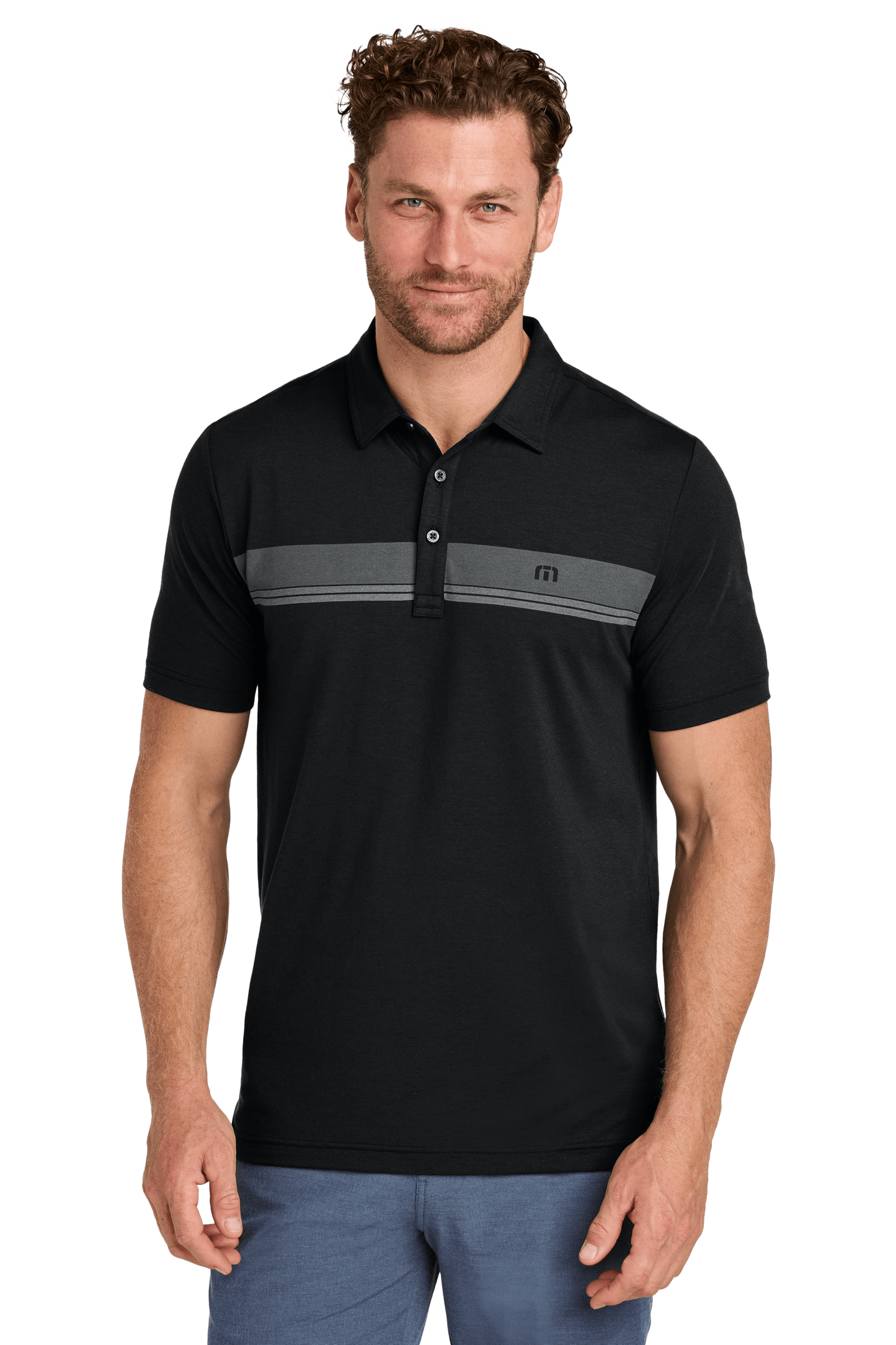 TravisMathew Polos TravisMathew - Men's Glenview Stripe Polo