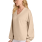 TravisMathew Sweatshirts TravisMathew - Women's Long Weekend Vneck