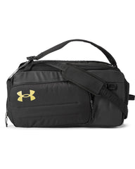 Under Armour Bags One Size / Black/Metallic Gold Under Armour - Contain Medium Convertible Duffel Backpack