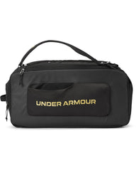 Under Armour Bags One Size / Black/Metallic Gold Under Armour - Contain Medium Convertible Duffel Backpack