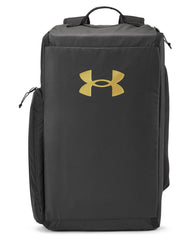 Under Armour Bags One Size / Black/Metallic Gold Under Armour - Contain Medium Convertible Duffel Backpack