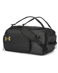 Under Armour Bags One Size / Black/Metallic Gold Under Armour - Contain Medium Convertible Duffel Backpack