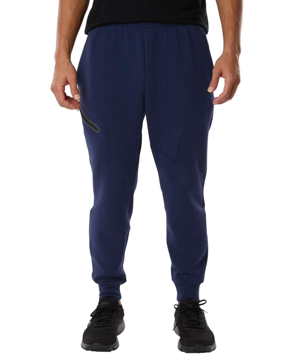 Under Armour Bottoms S / Midnight Navy/Black Under Armour - Men's Unstoppable Fleece Joggers