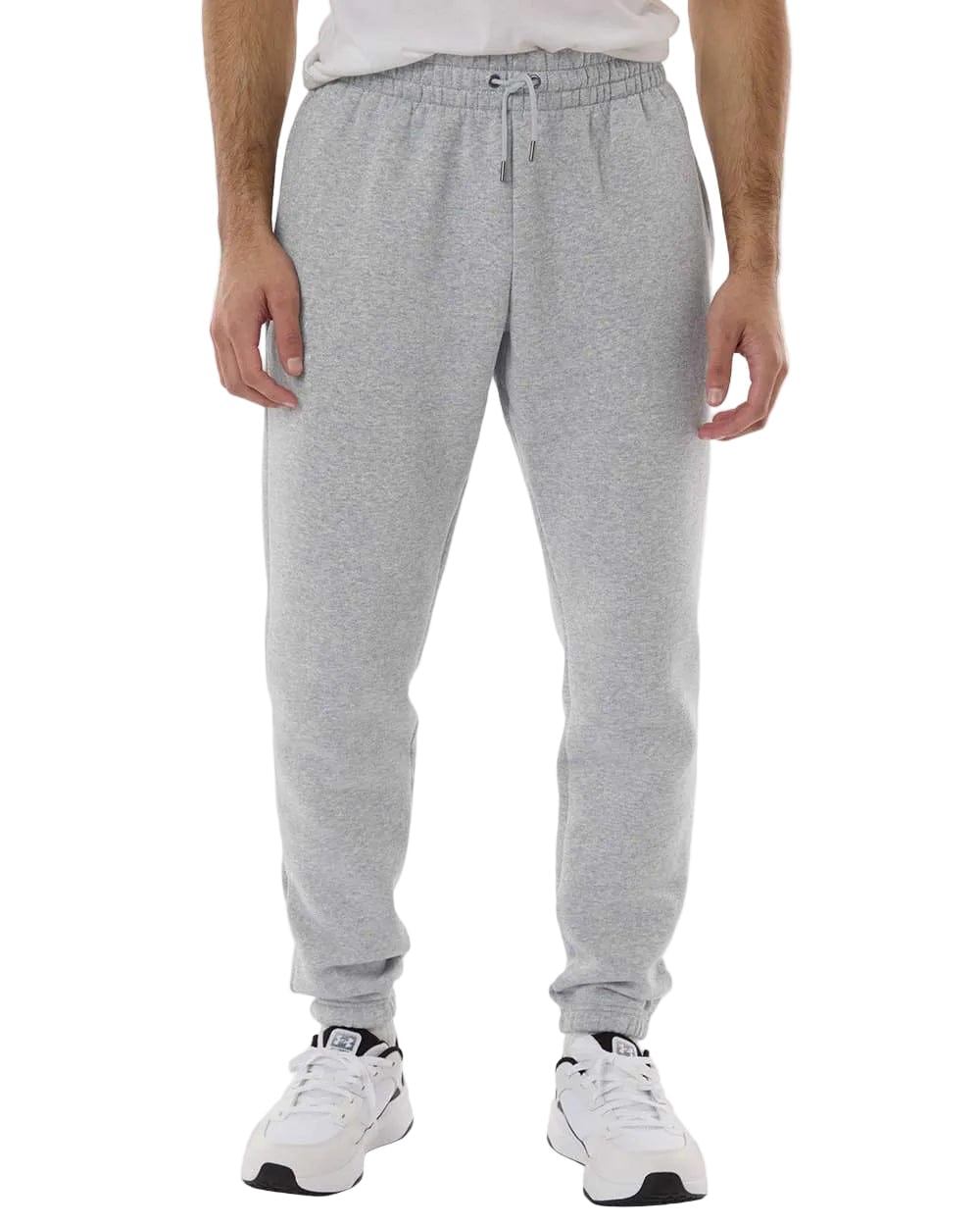 Under Armour Bottoms S / Mod Grey Light Heather/White Under Armour - Men's Icon Fleece Joggers