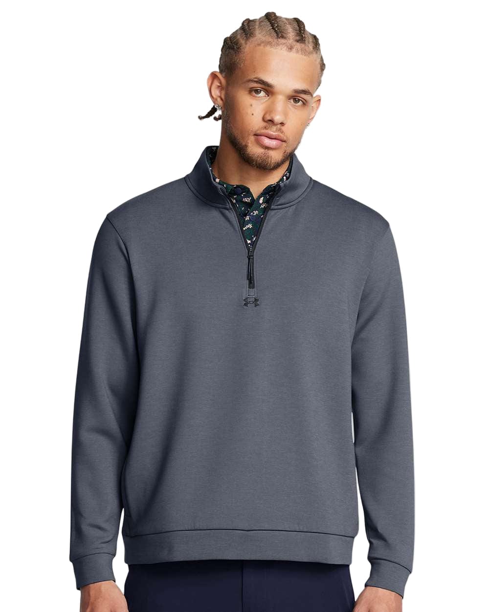 Under Armour Layering Downpour Grey/Black / S Under Armour - Men's Drive Midlayer Quarter-Zip