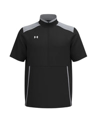 Under Armour Layering S / Black/Mod Grey/White Under Armour - Men's Motivate 3.0 Short Sleeve Half-Zip