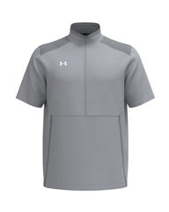 Under Armour Layering S / Mod Grey/White Under Armour - Men's Motivate 3.0 Short Sleeve Half-Zip