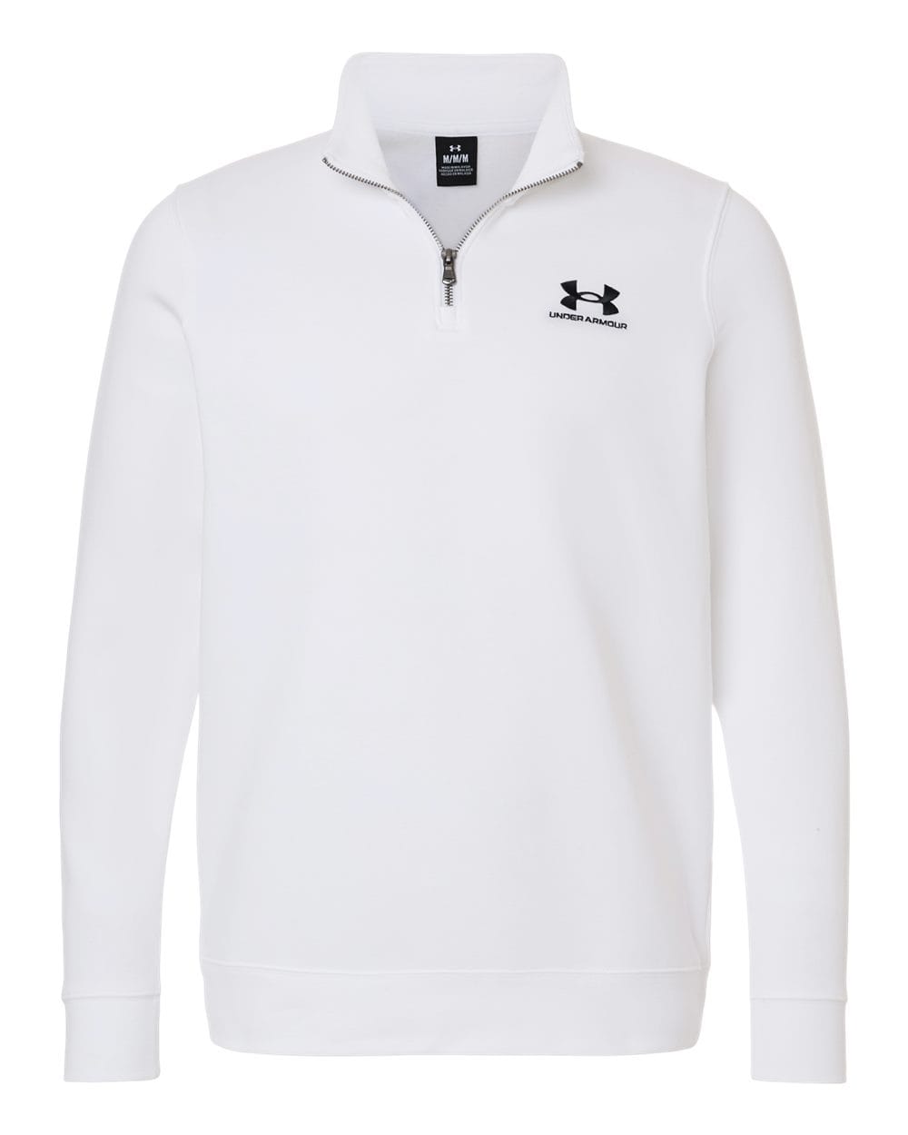 Under Armour Layering S / White/Black Under Armour - Men's Icon Fleece Quarter-Zip Pullover