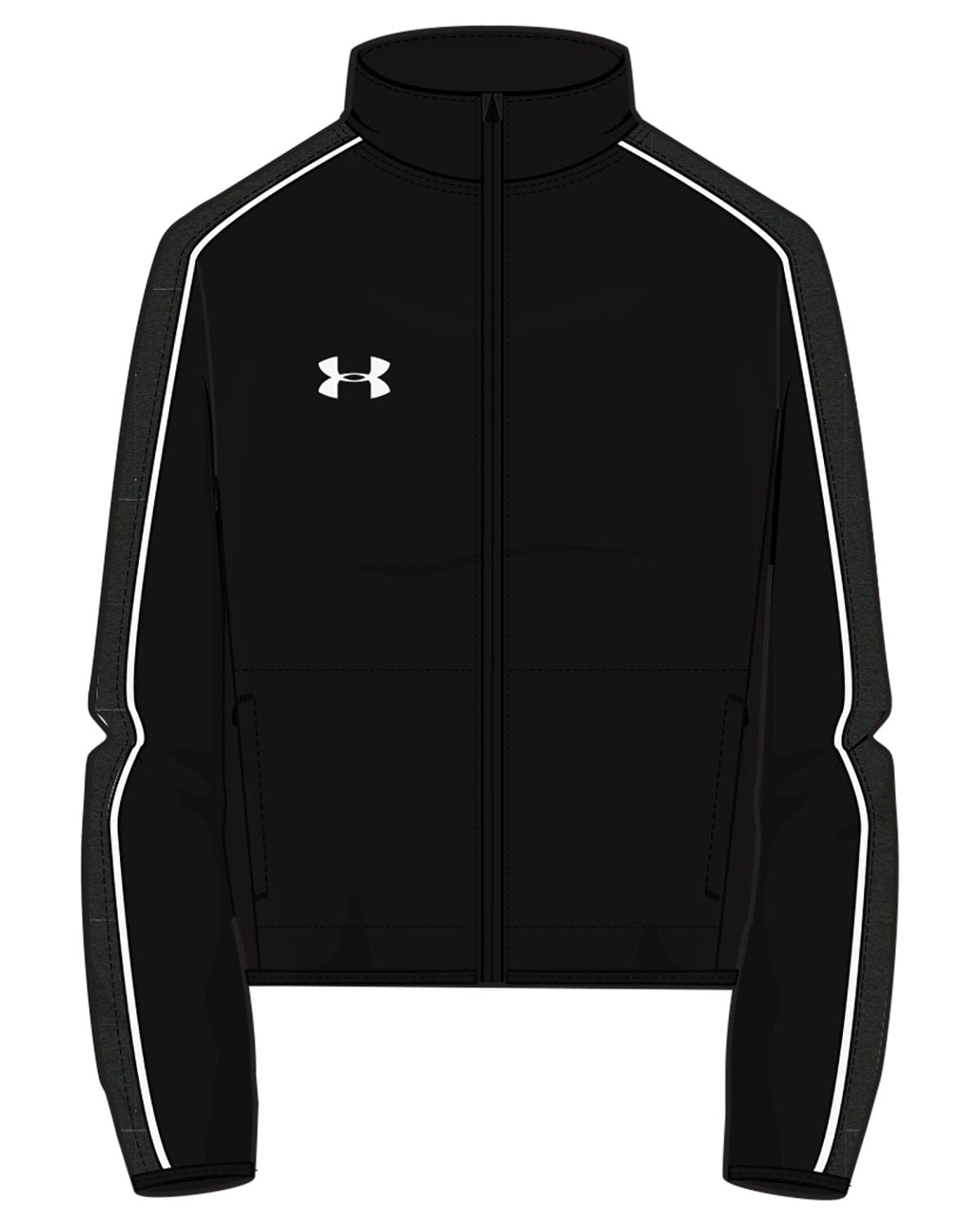 Under Armour Layering XS / Black/White Under Armour - Women's Command Full-Zip 2.0