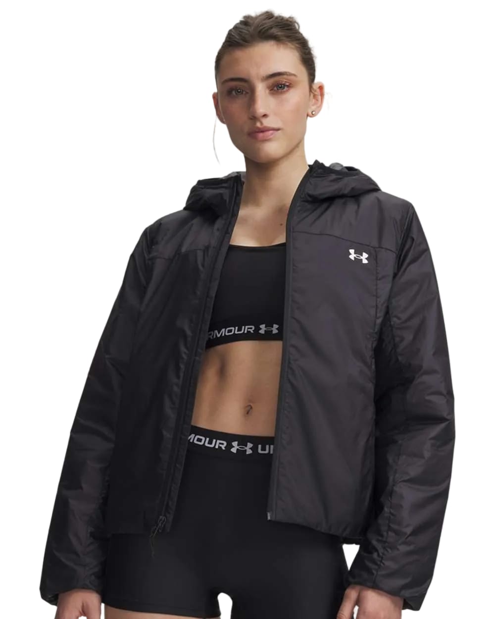 Under Armour Outerwear S / Black Under Armour - Women's Venture Hybrid Jacket