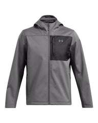 Under Armour Outerwear S / Castlerock/Castlerock Under Armour - Men's ColdGear® Infrared Shield 2.0 Hooded Jacket