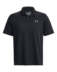 Under Armour Polos S / Black Under Armour - Men's Striped Performance Polo 3.0