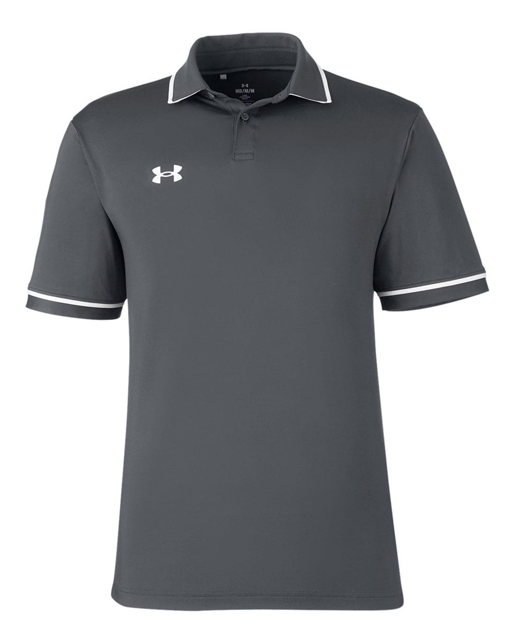 Under Armour Polos S / Castlerock/White Under Armour - Men's Tipped Teams Performance Polo