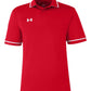 Under Armour Polos S / Red/White Under Armour - Men's Tipped Teams Performance Polo