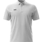 Under Armour Polos S / White/Black Under Armour - Men's Destin Drive Striped Performance Polo