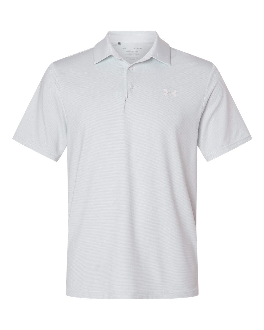 Under Armour Polos S / White/Halo Grey Under Armour - Men's Playoff 3.0 Stripe Polo