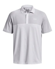 Under Armour Polos S / White/Heather Grey Under Armour - Men's Performance 3.0 Colorblock Polo