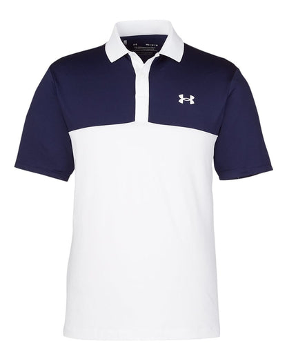 Under Armour Polos S / White/Midnight Navy Under Armour - Men's Performance 3.0 Colorblock Polo