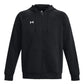 Under Armour Sweatshirts S / Black/White Under Armour - Men's Rival Fleece Full-Zip Sweatshirt