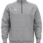 Under Armour Sweatshirts S / Castlerock/White Under Armour - Men's Rival Fleece Quarter-Zip