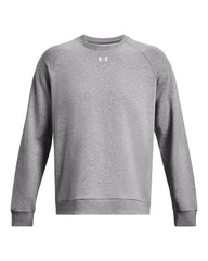 Under Armour Sweatshirts S / Castlerock/White Under Armour - Men's Rival Fleece Sweatshirt