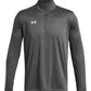 Under Armour Sweatshirts S / Castlerock/White Under Armour - Men's Team Tech Quarter-Zip