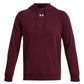 Under Armour Sweatshirts S / Maroon/White Under Armour - Men's Rival Fleece Hooded Sweatshirt