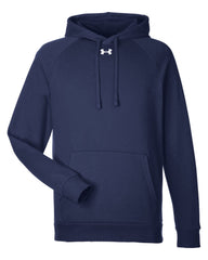 Under Armour Sweatshirts S / Midnight Navy/White Under Armour - Men's Rival Fleece Hooded Sweatshirt