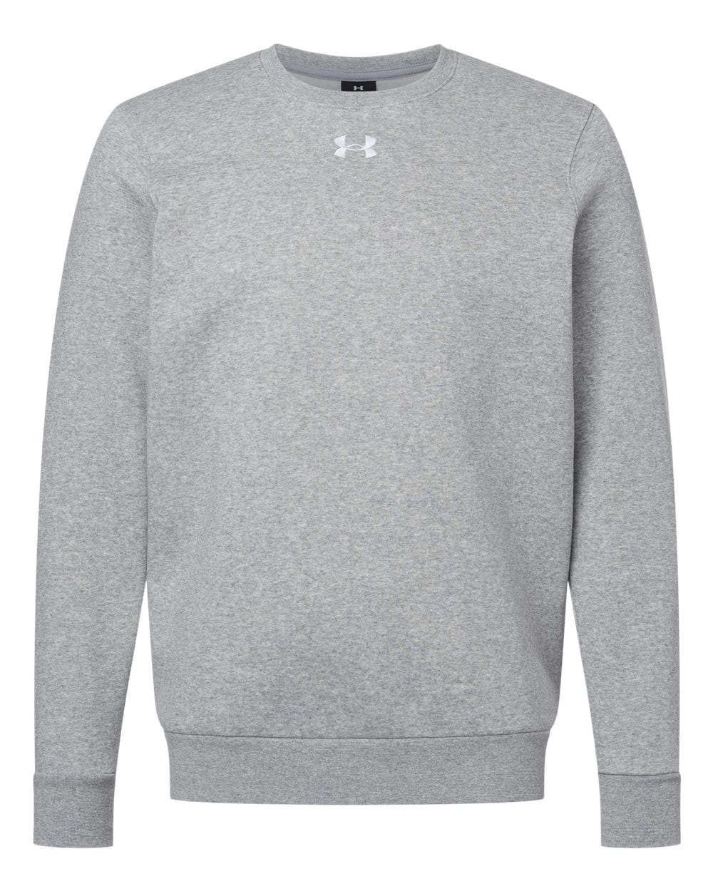 Under Armour Sweatshirts S / Mod Grey Light Heather/White Under Armour - Men's Team Icon Fleece Crew