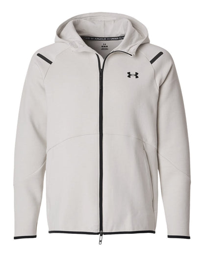 Under Armour Sweatshirts S / Summit White/Black Under Armour - Men's Unstoppable Fleece Full-Zip