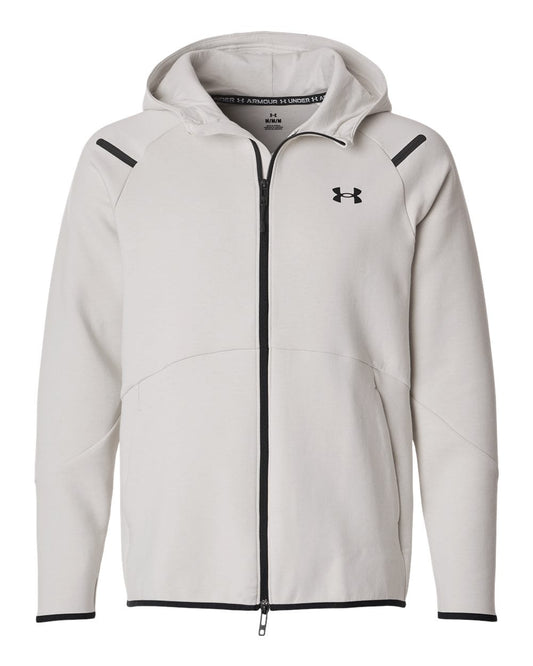 Under Armour Sweatshirts S / Summit White/Black Under Armour - Men's Unstoppable Fleece Full-Zip