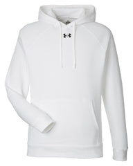 Under Armour Sweatshirts S / White/Black Under Armour - Men's Rival Fleece Hooded Sweatshirt