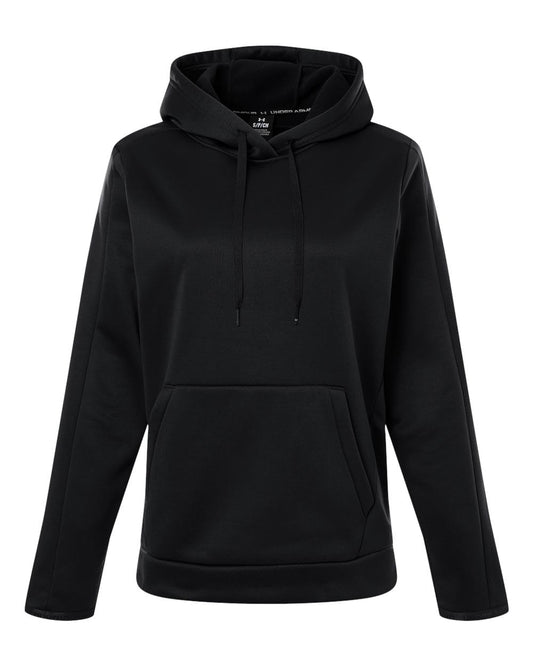 Under Armour Sweatshirts XS / Black/White Under Armour - Women's Armour Fleece Pro Hooded Sweatshirt