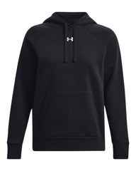 Under Armour Sweatshirts XS / Black/White Under Armour - Women's Rival Fleece Hooded Sweatshirt