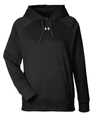 Under Armour Sweatshirts XS / Black/White Under Armour - Women's Rival Fleece Hooded Sweatshirt