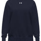 Under Armour Sweatshirts XS / Midnight Navy/White Under Armour - Women's Rival Fleece Sweatshirt