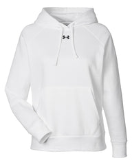 Under Armour Sweatshirts XS / White/Black Under Armour - Women's Rival Fleece Hooded Sweatshirt