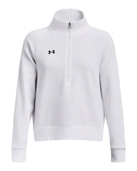 Under Armour Sweatshirts XS / White/Black Under Armour - Women's Rival Fleece Quarter-Zip