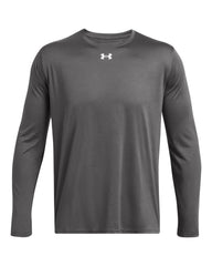 Under Armour T-shirts S / Castlerock/White Under Armour - Men's Team Tech Long-Sleeve T-Shirt