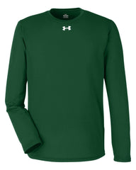 Under Armour T-shirts S / Forest Green/White Under Armour - Men's Team Tech Long-Sleeve T-Shirt