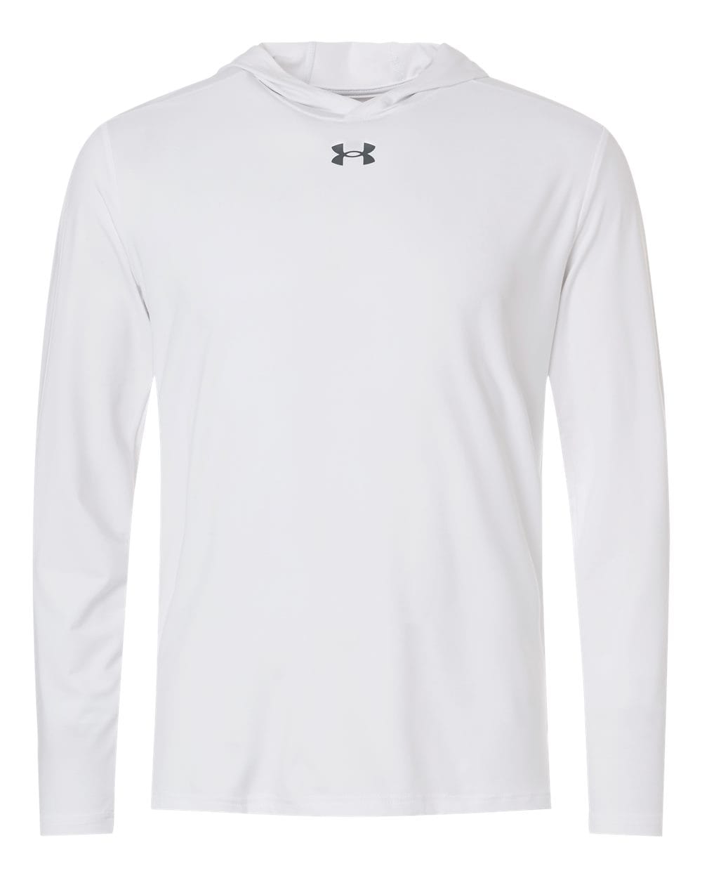 Under Armour T-Shirts S / White/Pitch Grey Under Armour - Men's Team Vanish Hooded Long Sleeve T-Shirt