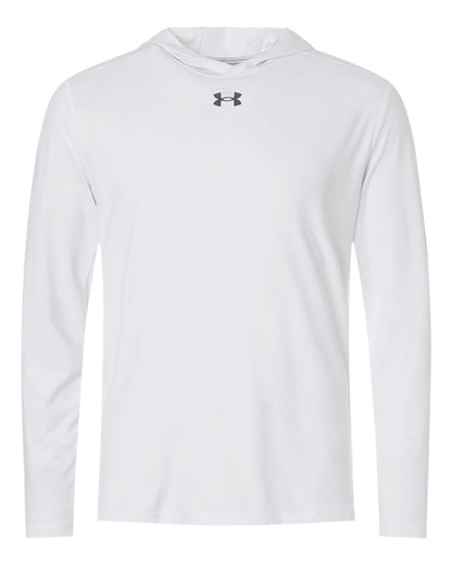 Under Armour T-Shirts S / White/Pitch Grey Under Armour - Men's Team Vanish Hooded Long Sleeve T-Shirt