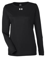 Under Armour T-shirts XS / Black/White Under Armour - Women's Team Tech Long-Sleeve T-Shirt