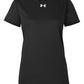 Under Armour T-shirts XS / Black/White Under Armour - Women's Team Tech Short-Sleeve T-Shirt