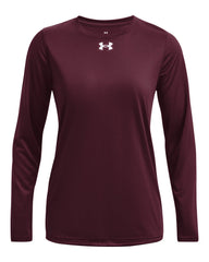 Under Armour T-shirts XS / Maroon/White Under Armour - Women's Team Tech Long-Sleeve T-Shirt