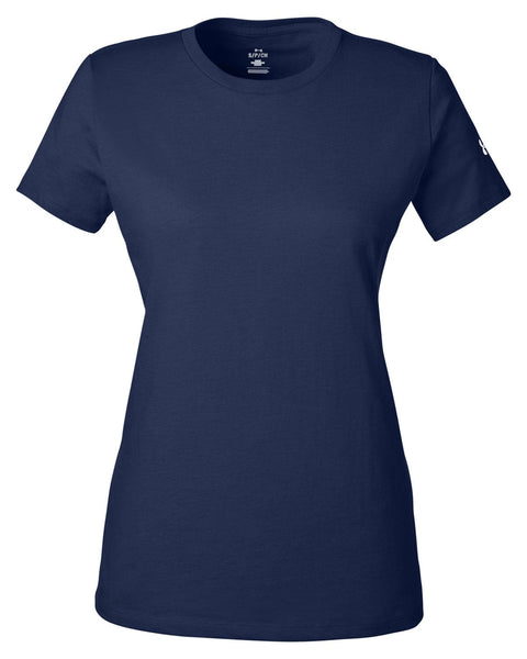 Under Armour T-shirts XS / Midnight Navy/White Under Armour - Women's Athletic Raglan T-Shirt 2.0
