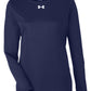 Under Armour T-shirts XS / Midnight Navy/White Under Armour - Women's Team Tech Long-Sleeve T-Shirt