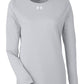 Under Armour T-shirts XS / Mod Grey/White Under Armour - Women's Team Tech Long-Sleeve T-Shirt